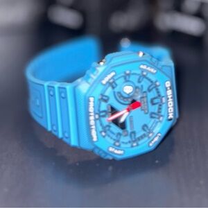 Casio G-Shock Vibrant Blue Watch